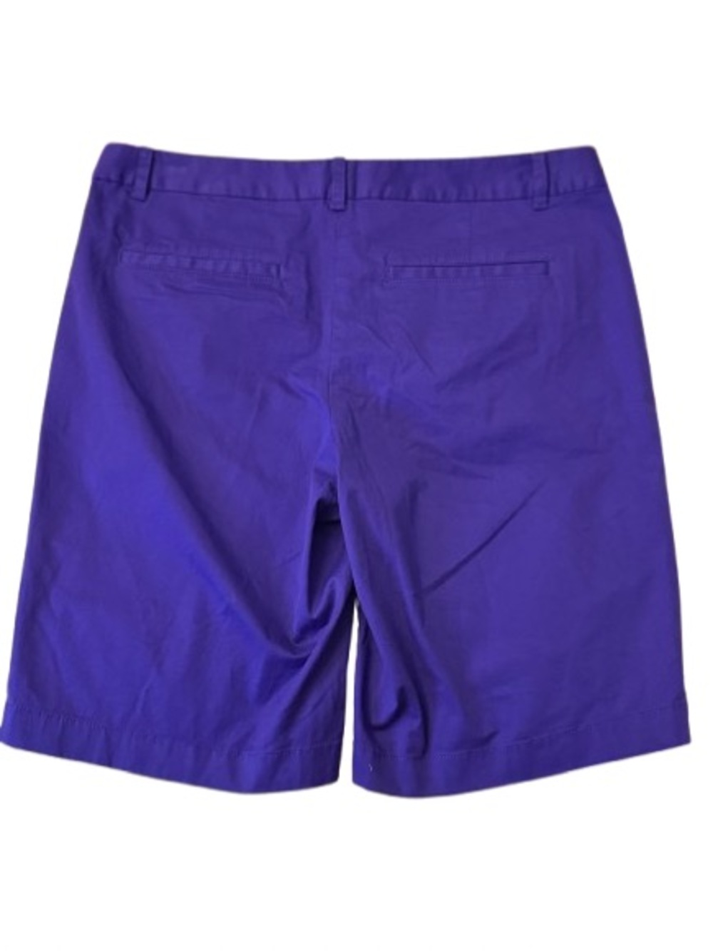 Bermuda by J.Crew Purple Stretch Chino Bermuda Shorts Women’s Size 6 Preppy Golf - Picture 5 of 5